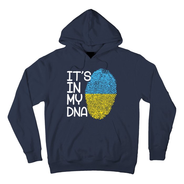 It's In My DNA Ukraine Fingerprint Hoodie