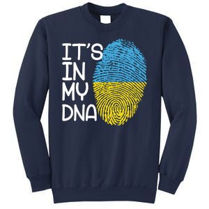 It's In My DNA Ukraine Fingerprint Sweatshirt