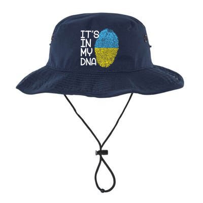 It's In My DNA Ukraine Fingerprint Bucket Hat