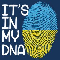 It's In My DNA Ukraine Fingerprint Polo