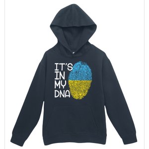 It's In My DNA Ukraine Fingerprint Urban Pullover Hoodie