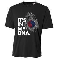 ITS IN MY DNA South Korea Flag Shirts South Korean Roots Cooling Performance Crew T-Shirt