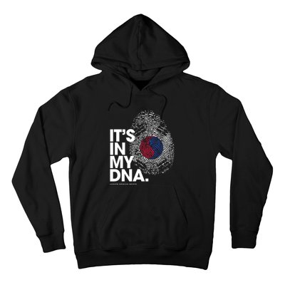 ITS IN MY DNA South Korea Flag Shirts South Korean Roots Hoodie