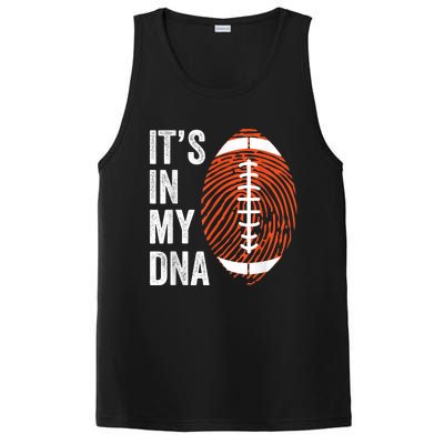 ItS In My Dna American Football Fingerprint Football Player PosiCharge Competitor Tank