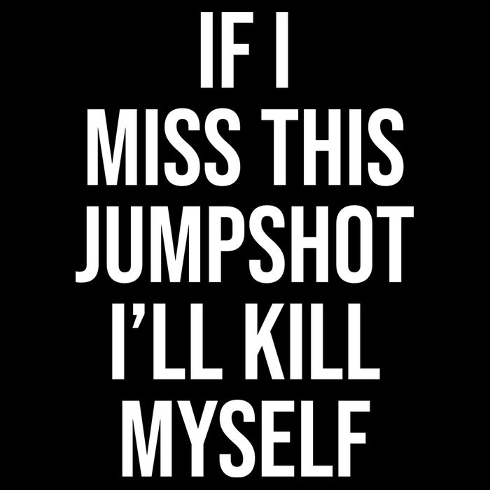 If I Miss This Jumpshot I’ll Kill Myself Flatbill Hat