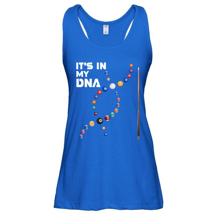 ItS In My Dna Pool Billiard Gift Ladies Essential Flowy Tank