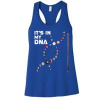 ItS In My Dna Pool Billiard Gift Women's Racerback Tank