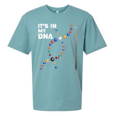 ItS In My Dna Pool Billiard Gift Sueded Cloud Jersey T-Shirt