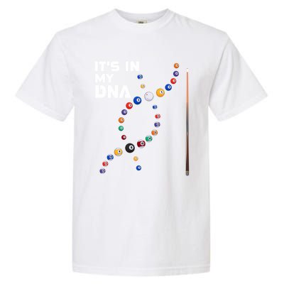 ItS In My Dna Pool Billiard Gift Garment-Dyed Heavyweight T-Shirt