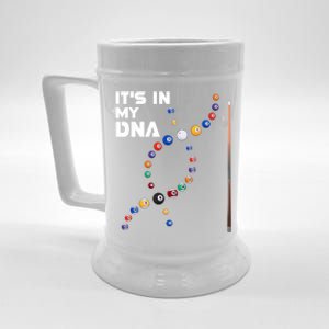 ItS In My Dna Pool Billiard Gift Beer Stein