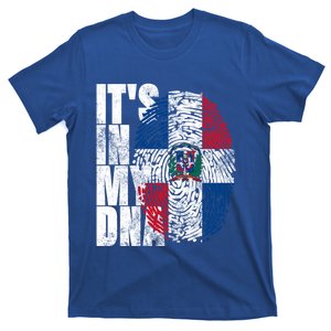 It's In My Dna Dominican Funny Gift Proud Dominican Republic Flag Funny Gift T-Shirt