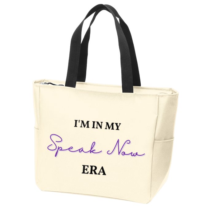 Im In My SpeakNow Era T.S. TS Speak Zip Tote Bag