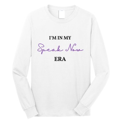 Im In My SpeakNow Era T.S. TS Speak Long Sleeve Shirt