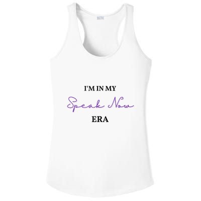 Im In My SpeakNow Era T.S. TS Speak Ladies PosiCharge Competitor Racerback Tank
