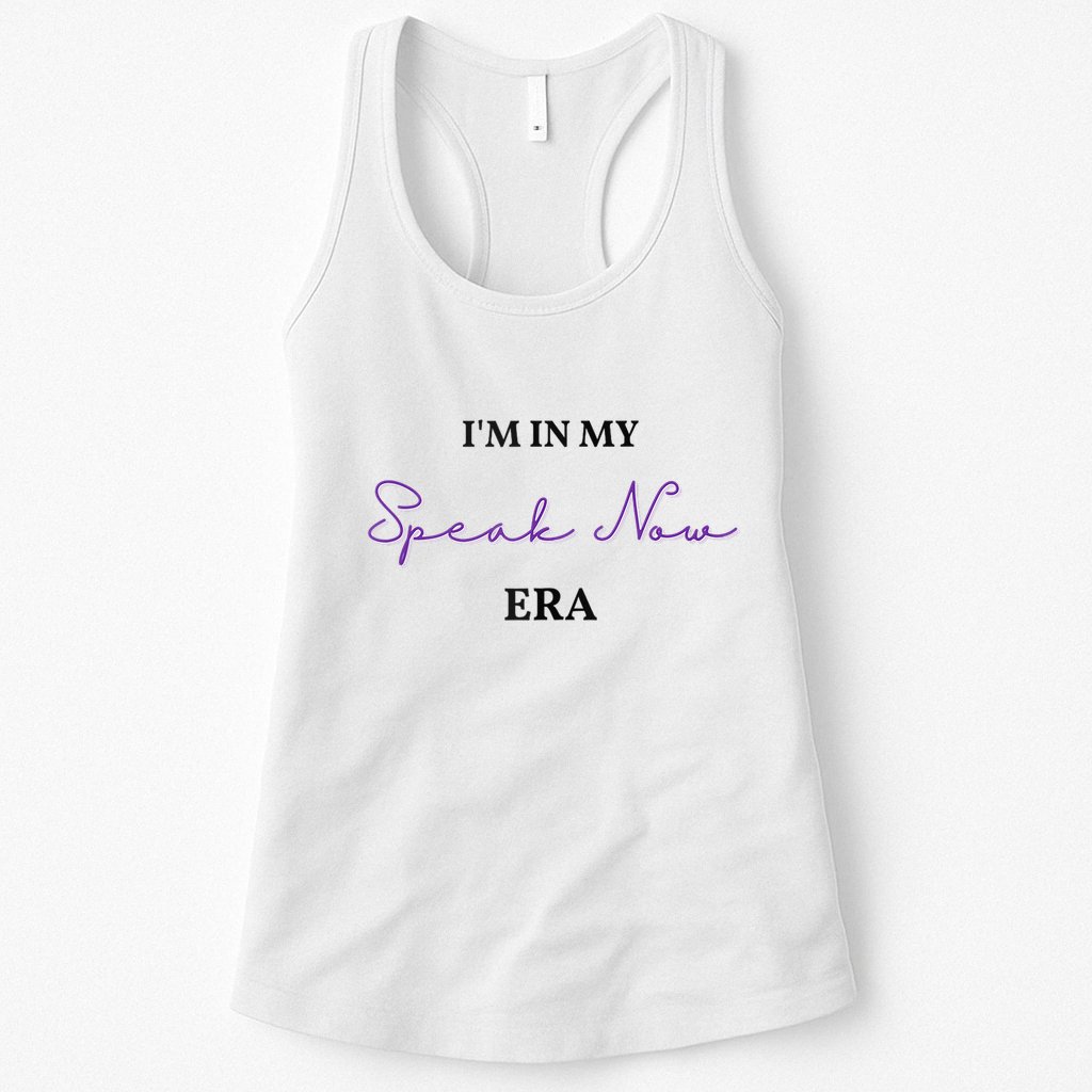 Im In My SpeakNow Era T.S. TS Speak Womens Tank Top