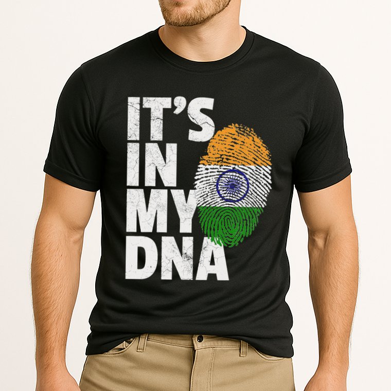 ItS In My Dna India Flag Indian Women Novelty Gift Cooling Performance Crew T-Shirt