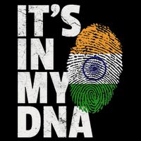 ItS In My Dna India Flag Indian Women Novelty Gift Womens Tank Top