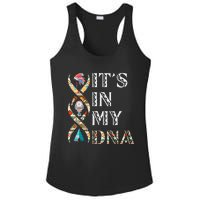 ItS In My Dna Native American Ladies PosiCharge Competitor Racerback Tank