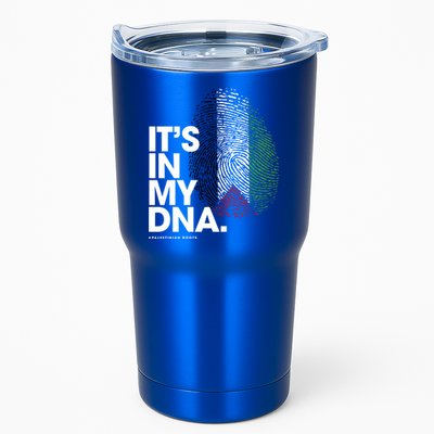 ItS In My Dna Palestine Flag Cool Gift Palestinian Roots Gift Tumbler