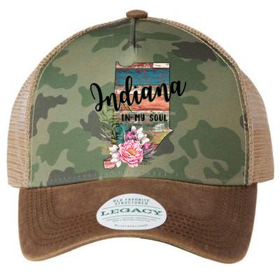 Indiana In My Soul Legacy Tie Dye Trucker Hat