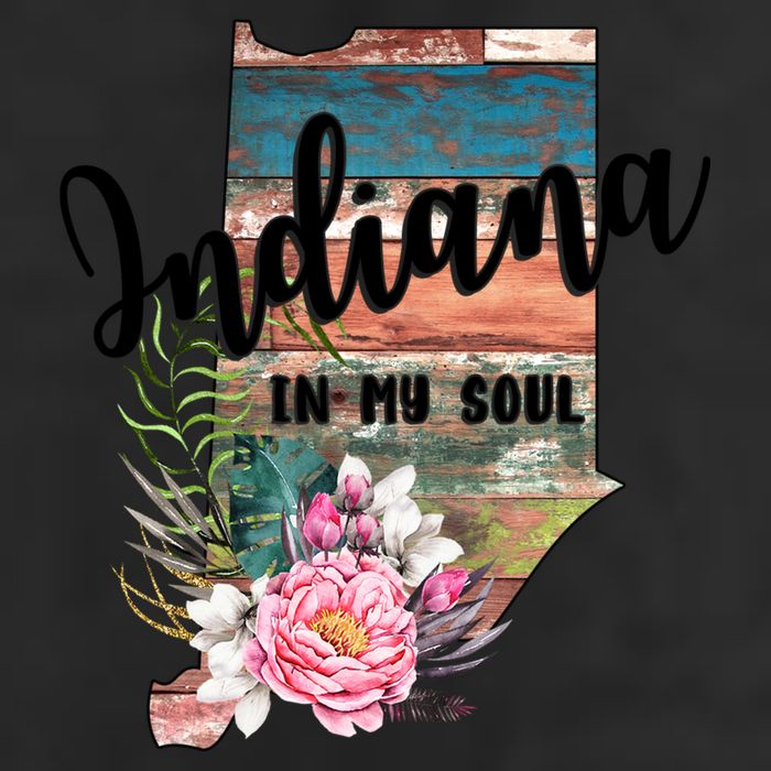 Indiana In My Soul 7 Panel Mesh Trucker Snapback Hat