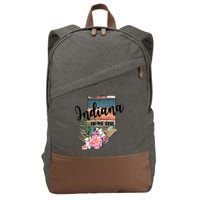 Indiana In My Soul Cotton Canvas Backpack