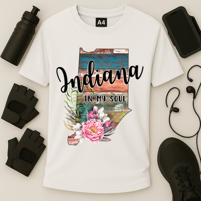 Indiana In My Soul Cooling Performance Crew T-Shirt