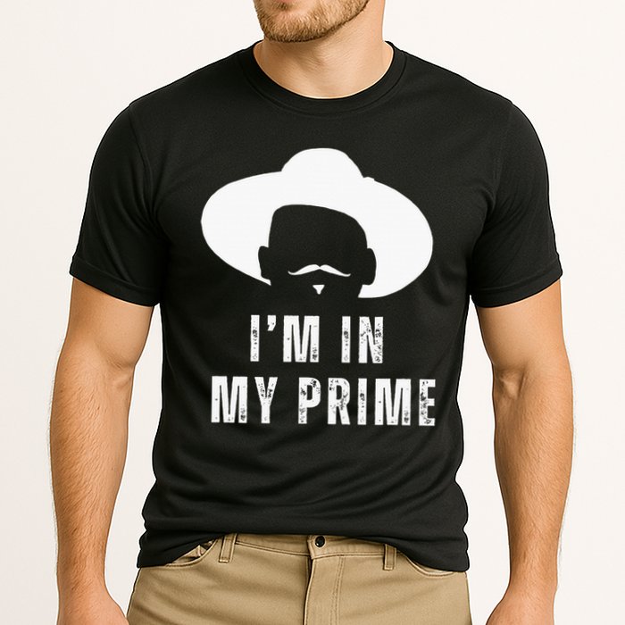I'm In My Prime Western Doc Holliday Cowboy Outlaw Cooling Performance Crew T-Shirt