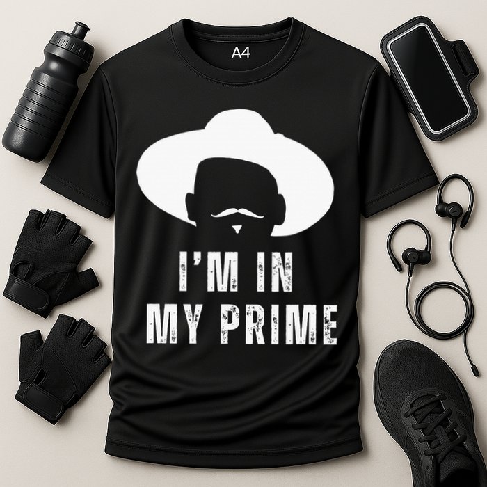 I'm In My Prime Western Doc Holliday Cowboy Outlaw Cooling Performance Crew T-Shirt