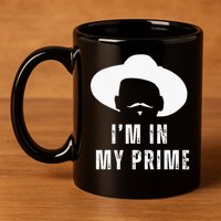 I'm In My Prime Western Doc Holliday Cowboy Outlaw 11oz C Handle Ceramic Mug