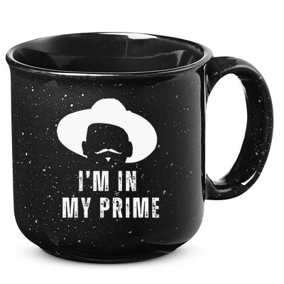 I'm In My Prime Western Doc Holliday Cowboy Outlaw 15oz Campfire Ceramic Mug