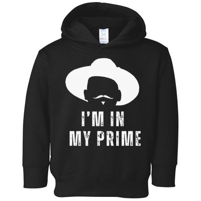 I'm In My Prime Western Doc Holliday Cowboy Outlaw Toddler Hoodie