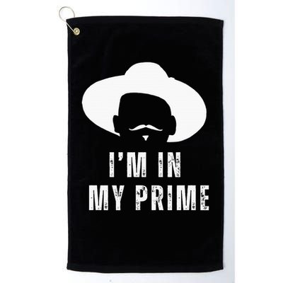 I'm In My Prime Western Doc Holliday Cowboy Outlaw Golf Towel