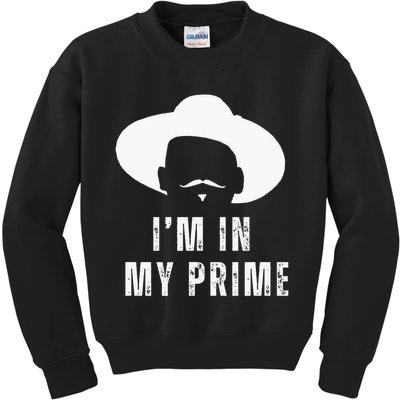 I'm In My Prime Western Doc Holliday Cowboy Outlaw Kids Sweatshirt