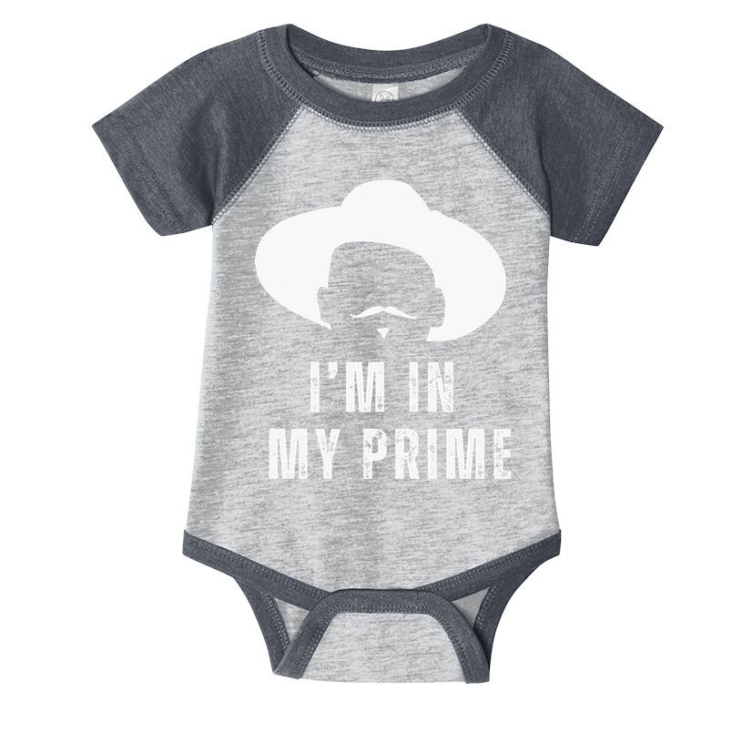 I'm In My Prime Western Doc Holliday Cowboy Outlaw Infant Baby Jersey Bodysuit