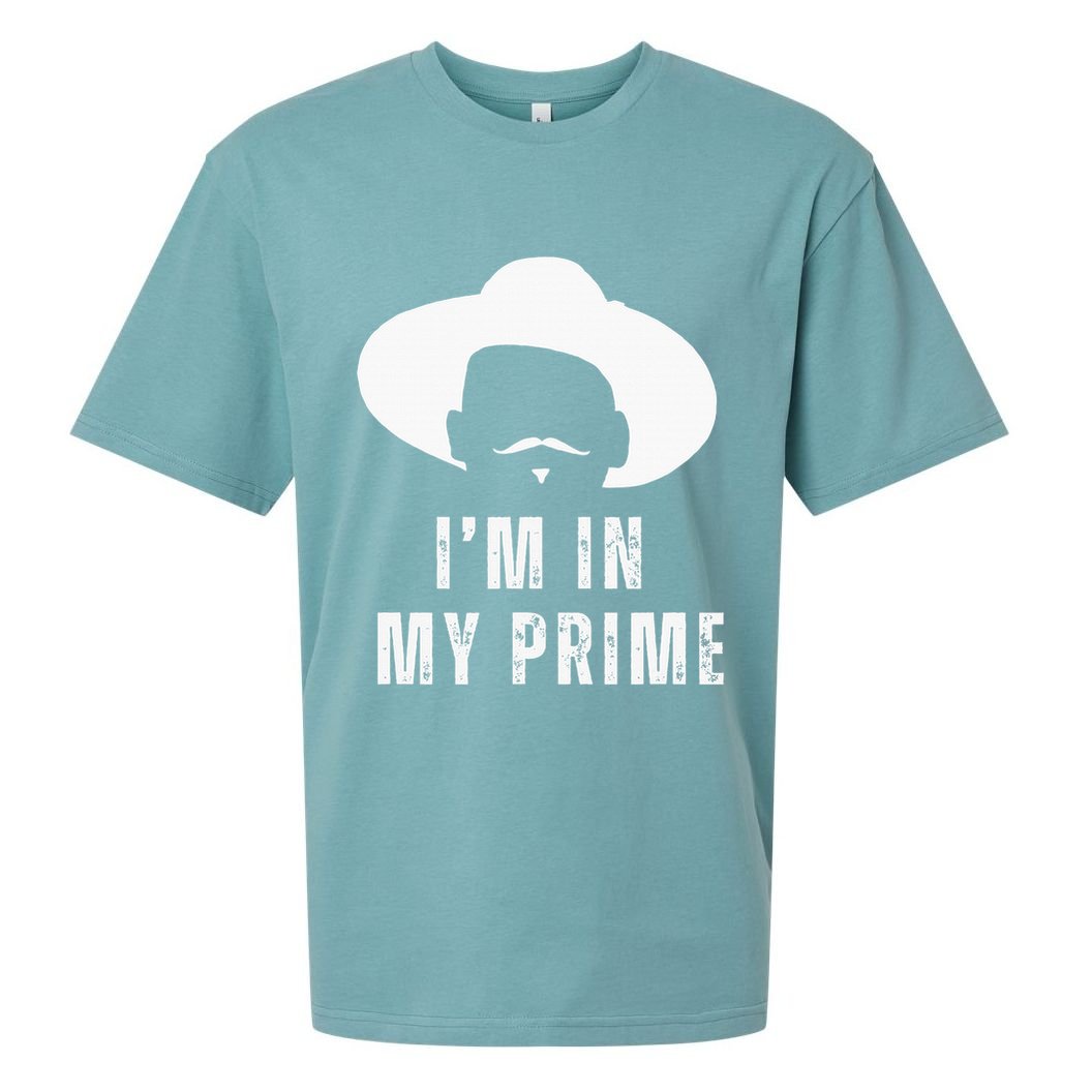 I'm In My Prime Western Doc Holliday Cowboy Outlaw Sueded Cloud Jersey T-Shirt