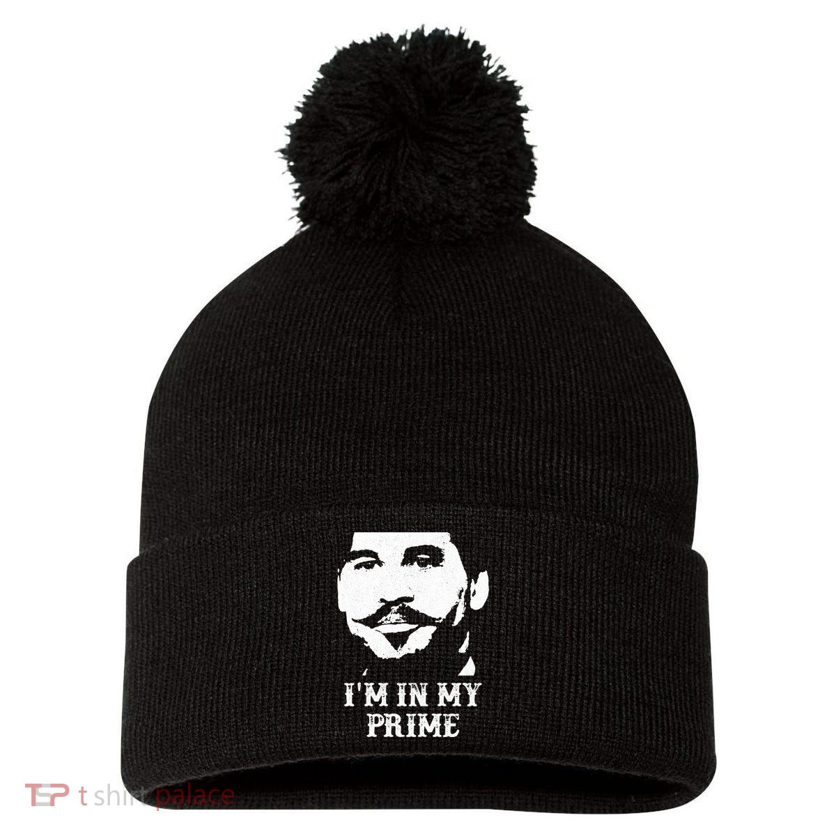 Im In My Prime Pom Pom 12in Knit Beanie