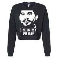 Im In My Prime Cropped Pullover Crew