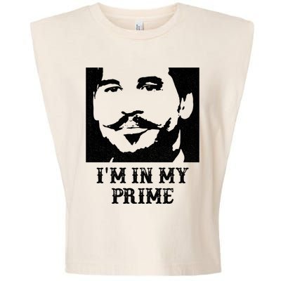 Im In My Prime Westerns Movies Garment-Dyed Women's Muscle Tee