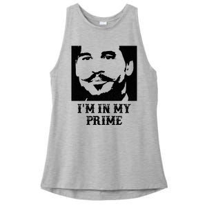 Im In My Prime Westerns Movies Ladies PosiCharge Tri-Blend Wicking Tank