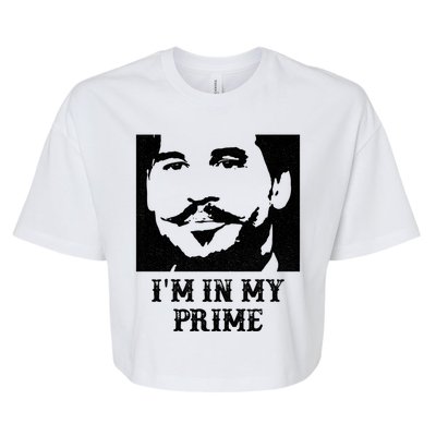 Im In My Prime Westerns Movies Bella+Canvas Jersey Crop Tee