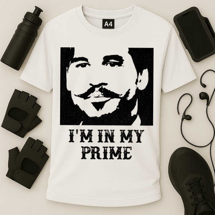Im In My Prime Westerns Movies Cooling Performance Crew T-Shirt