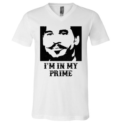 Im In My Prime Westerns Movies V-Neck T-Shirt