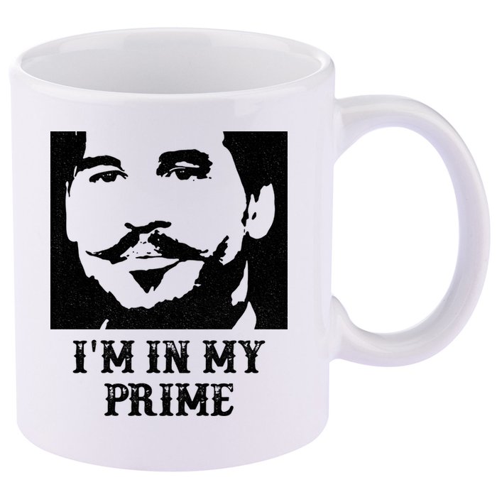 Im In My Prime Westerns Movies 11oz C Handle Ceramic Mug