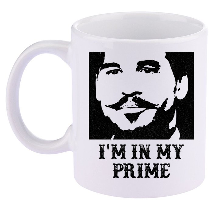 Im In My Prime Westerns Movies 11oz C Handle Ceramic Mug