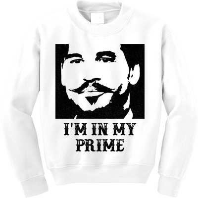 Im In My Prime Westerns Movies Kids Sweatshirt