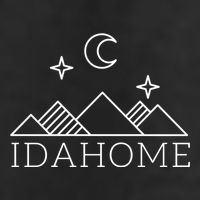 Idahome Idaho Mountain Vibes Moon Outdoor Camp Gift 11oz C Handle Ceramic Mug