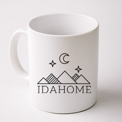 Idahome Idaho Mountain Vibes Moon Outdoor Camp Gift Coffee Mug