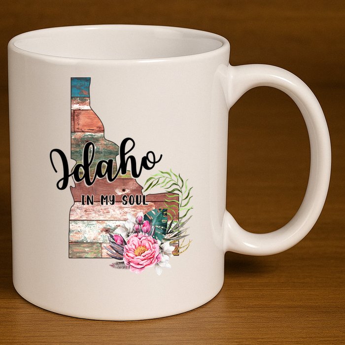Idaho In My Soul 11oz C Handle Ceramic Mug