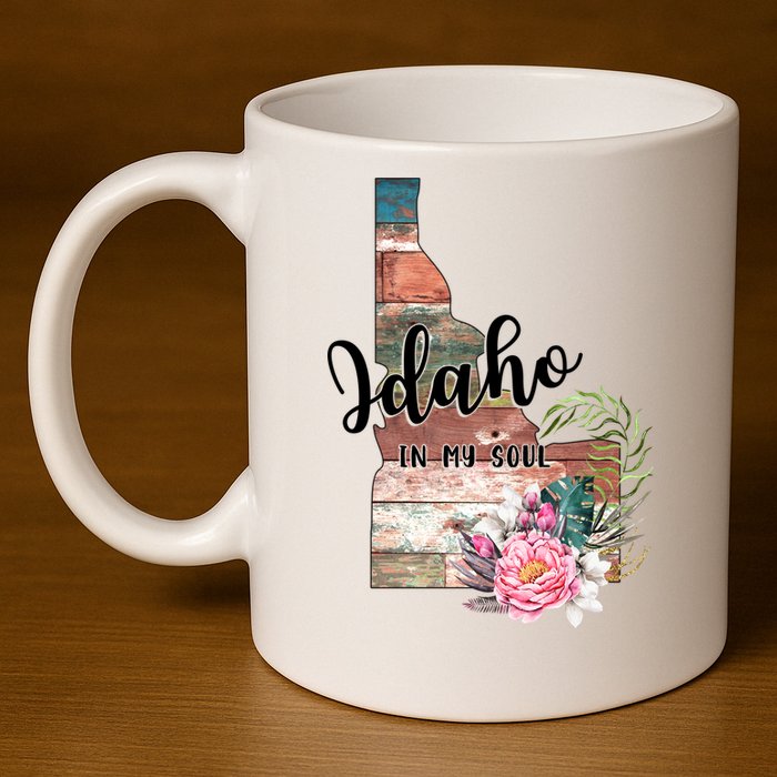 Idaho In My Soul 11oz C Handle Ceramic Mug